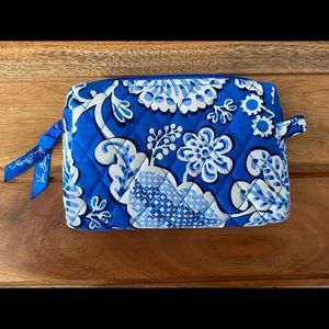 Vera Bradley Blue Lagoon Cosmetic Bag